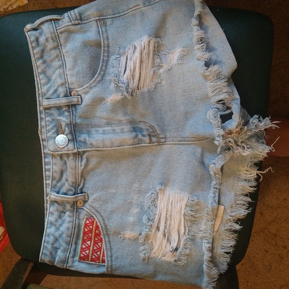 Kendall and Kylie high rise shorts